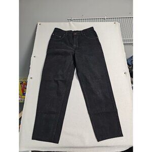 VTG Levi's 560 Jeans Mens 36x32 Hemmed Was 34 Black Denim Loose Fit Tapered 90s